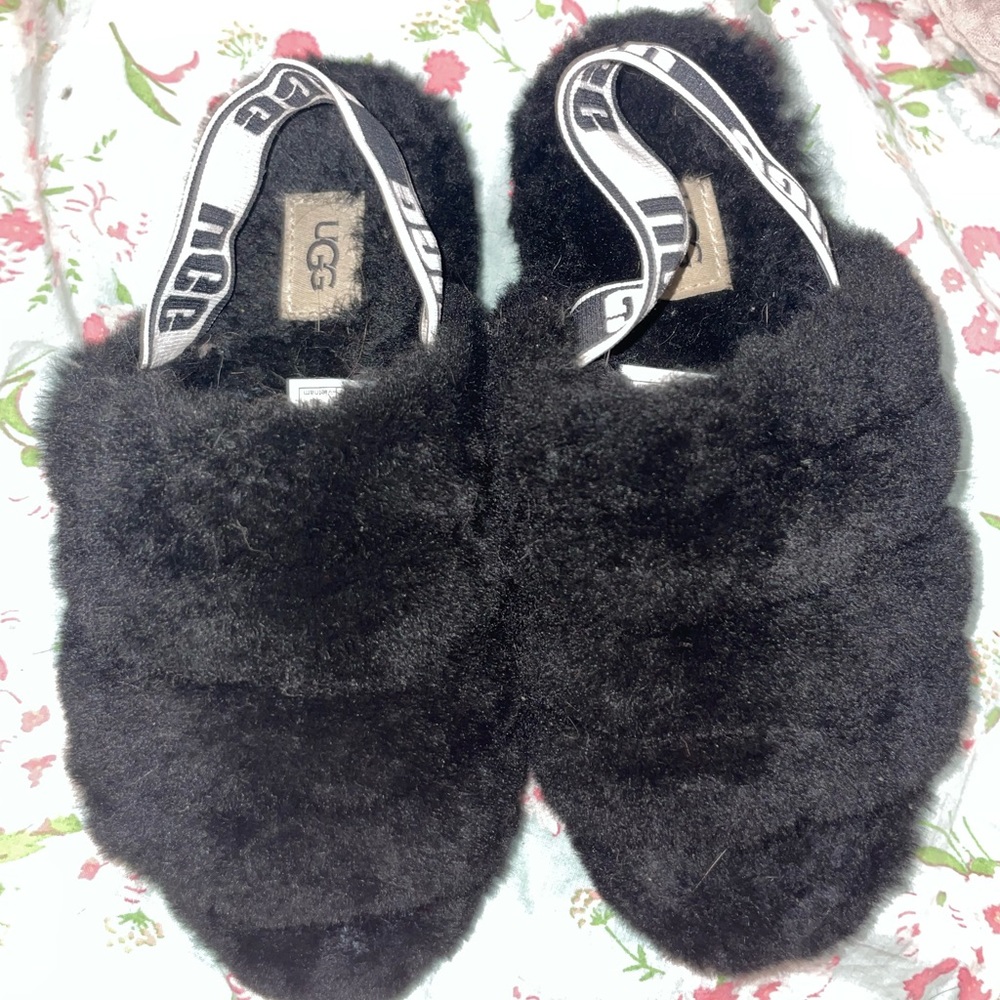 Ugg Fur Slides - image 1